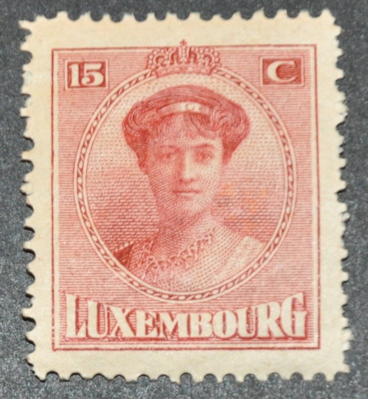 DYNAMITE Stamps: Luxembourg Scott #125 – MINT hr