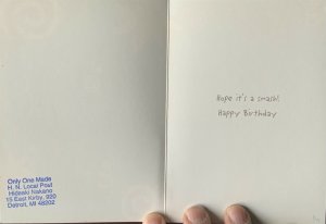 HNLP Hideaki Nakano Greeting Card Spay Neuter 3671 Dog Happy Birthday Smash 