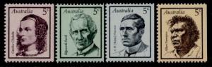 Australia 446-9 MNH Famous People