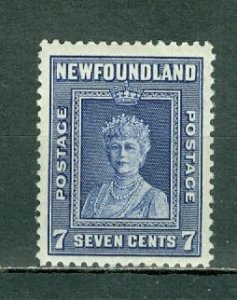 NEWFOUNDLAND 1942 QUEEN #258  PERF 12.5...  MNH...$2.50