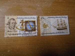 Australian Antarctic Territory  #  L21-22  used