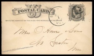 USA 1800s Boston Mass Negative Letter E Fancy Cancel Cover 95017