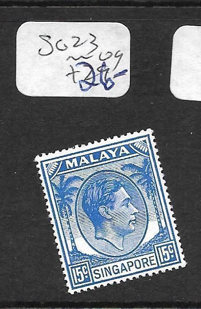 SINGAPORE (PP1101B) KGV 15C SG 23  MOG