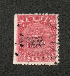 Fiji - SG# 33 Used / Hz laid paper (pinhole)       -       Lot 0721204