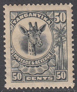 Tanganyika 21 MH CV $8.25