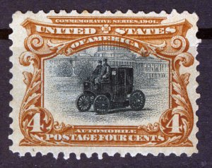 USA,1901 4¢ Pan American, Brown and black, SC #296