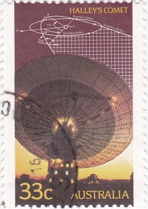 Australia - 1986 - Appearance of Halley's Comet- used 33c