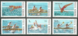 1983 Romania 3972-3977 Sports On water 5,50 €