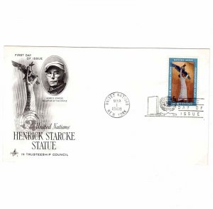 United Nations 1968 FDC Sc 183 Henrick Starcke Artcraft Cachet UN