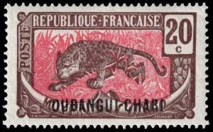 Ubangi-Shari - Scott 29 - Mint-Hinged