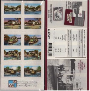 Australia 2003 MNH Booklet Stamps Scott 2182b River Shippings Ships