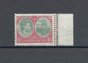 ST KITTS & NEVIS 1938/50 SG 77 MNH Cat £65