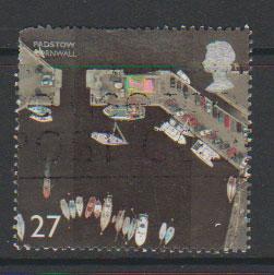 Great Britain SG 2268 spacefiller thinned top left corner