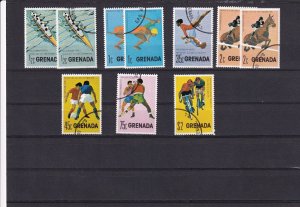 SA06a Grenada 1975 Pan-American Games, Mexico City used stamps