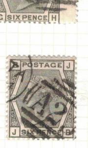 Malta GB Used Abroad SG Z64 Plate 14 VFU (34drv)