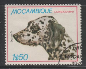 Mozambique 663 Dalmatian 1979