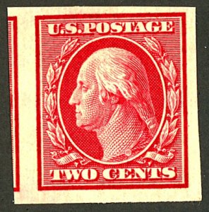 U.S. #344 MINT OG LH PENCIL ON BACK