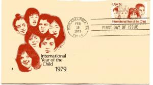 1772 International Year of the Child, Integrity FDC