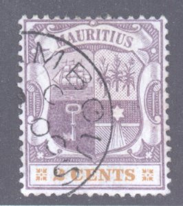 Mauritius, Scott #93, Used