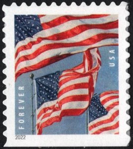 SC#5659 (Forever) U.S. Flags Booklet Single: APU (2022) SA