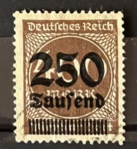 Germany #258 Used- SCV=$19.00