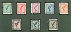 Germany #C27-34  Single (Complete Set)