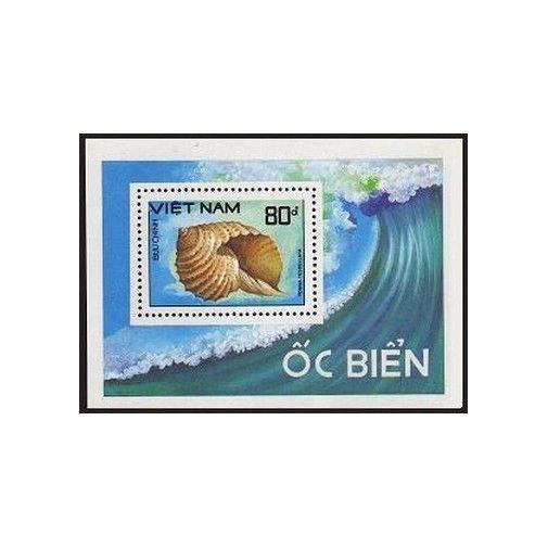 Viet Nam 1916-1922,1923,MNH.Michel 1958-1964,1965 Bl.64. Shells 1988.