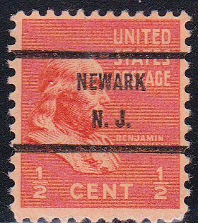 Precancel - Newark, NJ PSS 803-71 - Bureau Issue