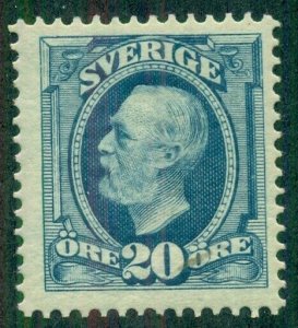 SWEDEN #60, Mint Hinged, Scott $28.00