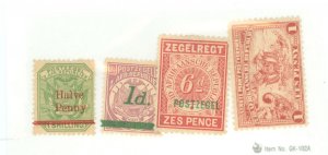 Transvaal #162-165  Single (Complete Set)