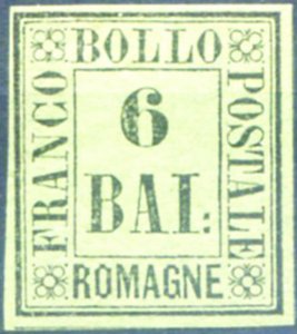Romagna. 6 b. 1859. Lingue.