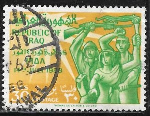Iraq 249: 30f Victorious Revolutionary Fighters, used, F-VF