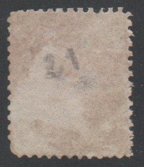 #76 1863 5c Brown Jefferson  Cat $125⭐⭐⭐⭐⭐