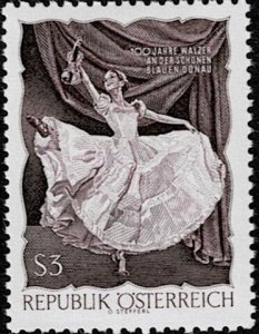 1967 Austria Scott Catalog Number 786 MNH