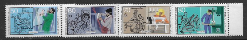 Berlin 9NB 234-37 1986 set 4  VF  NH