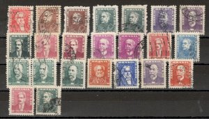 BRAZIL - USED - LOT OF 23 STAMPS - 1954/1964.