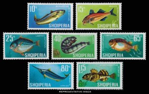 Albania Scott 1005-1011 Mint never hinged.