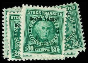 U.S. REV. DATED GREENS RD186-95  Mint (ID # 69204)