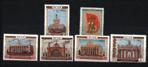 RUSSIA/USSR 1954 AGRICULTURAL EXHIBITION SET OF 6 STAMPS MNH