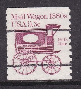 United States 1981 Mail Wagon 9.3c Precancel SG 1874 VGC