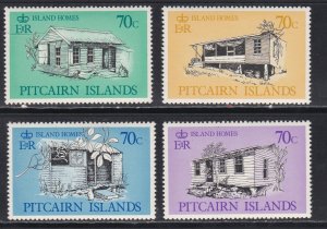 Pitcairn Islands # 285-288, Island Houses, NH, 1/2 Cat.