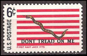 # 1354 MINT NEVER HINGED FIRST NAVY JACK 1775