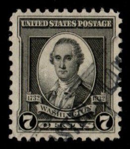 United States #712 used
