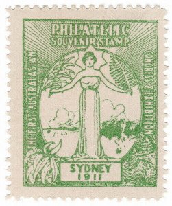 (I.B) Australia Cinderella : Australian Philatelic Exhibition (Sydney 1911)