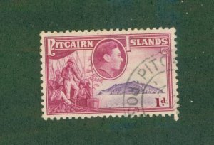 PITCAIRN ISLAND 2 USED BIN $0.80