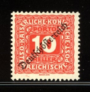 Austria 1919  Scott #J65 MNH