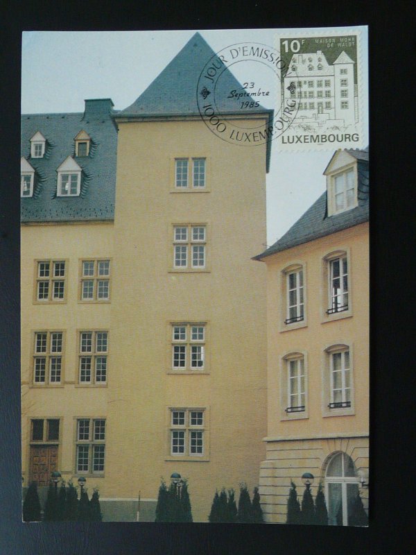 architecture house Mohr de Waldt maximum card Luxembourg 1985
