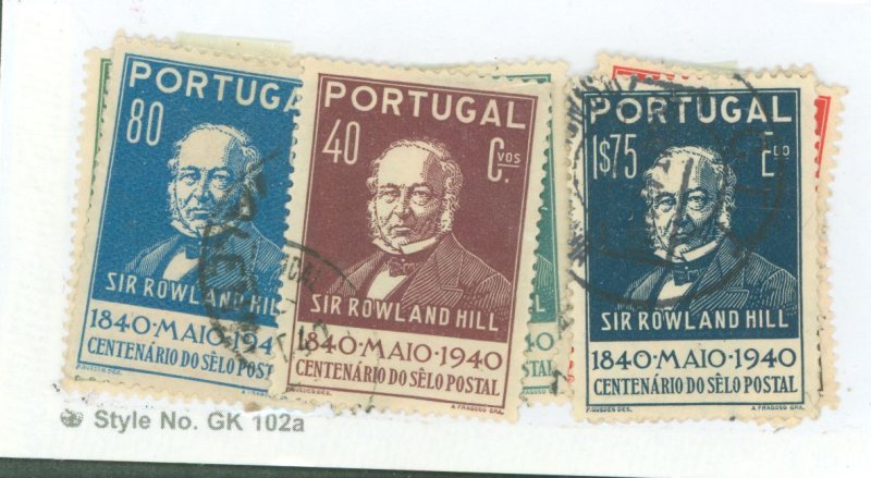 Portugal #595-602 Used