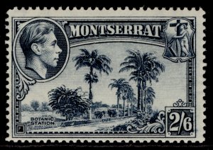 MONTSERRAT GVI SG109a, 2s 6d slate-blue, LH MINT. Cat £27.