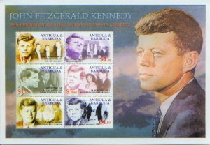 Antigua, President John F. Kennedy, S/S 6,  (Anti2580*